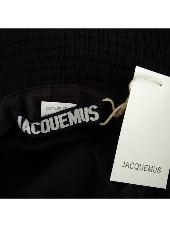 Jacquemus Le Bob Artichaut Bucket Hat Frayed Edge Logo Hamptons Resort Luxury main image 4